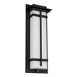 Bowery Hill Modern Aluminum Black 18-inch LED Outdoor Wall Light