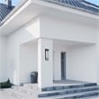 Bowery Hill Modern Aluminum Black 18-inch LED Outdoor Wall Light