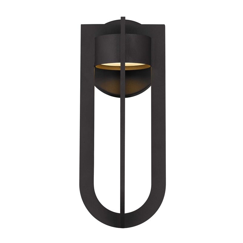 Bowery Hill Modern Aluminum Bronze 12-inch LED Outdoor Wall Light
