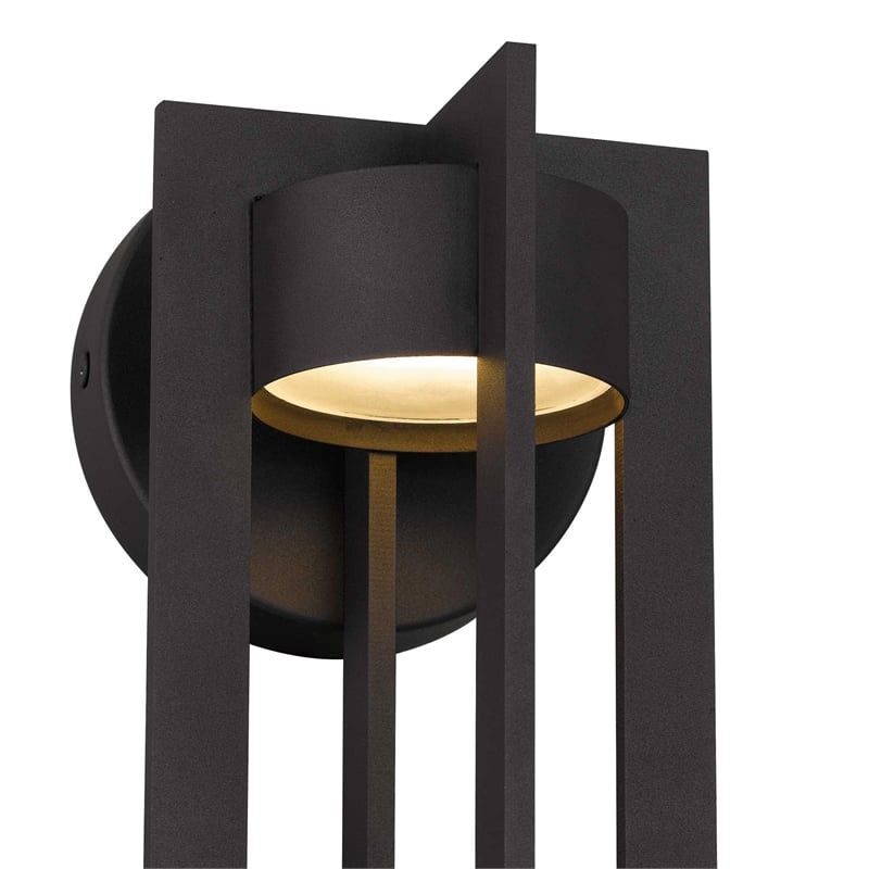 Bowery Hill Modern Aluminum Bronze 12-inch LED Outdoor Wall Light