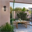 Bowery Hill Modern Aluminum Bronze 12-inch LED Outdoor Wall Light