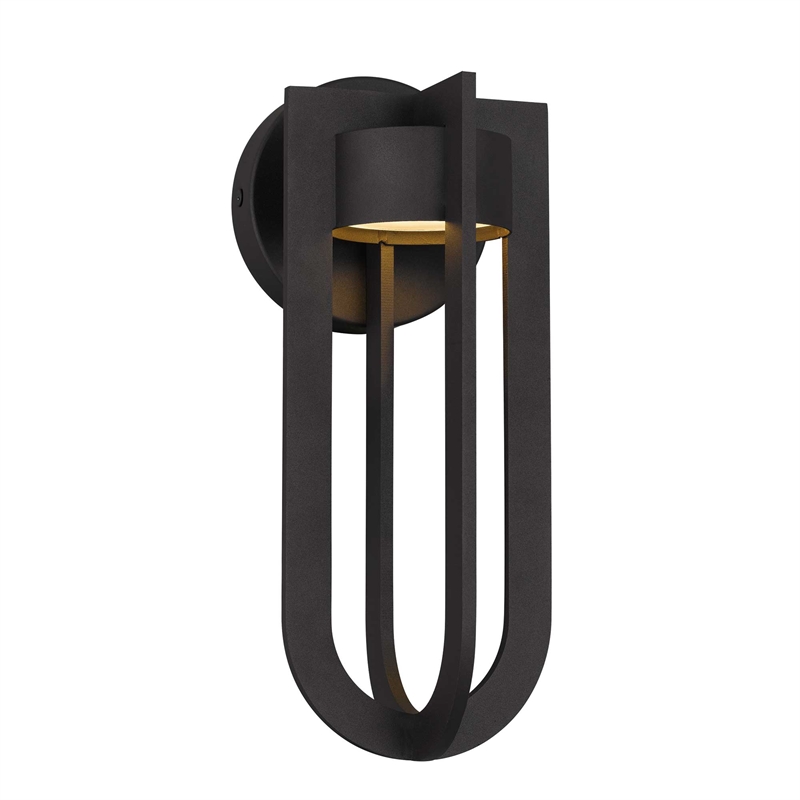 Bowery Hill Modern Aluminum Bronze 12-inch LED Outdoor Wall Light