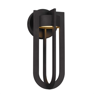 Bowery Hill Modern Aluminum Bronze 12-inch LED Outdoor Wall Light