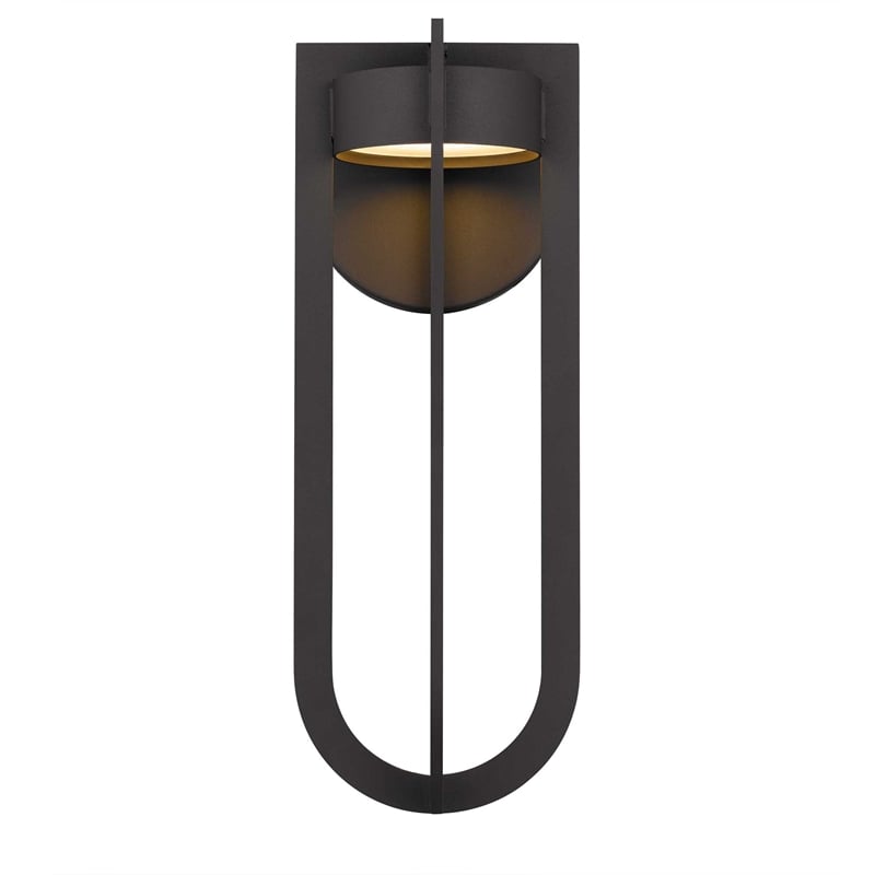 Bowery Hill Modern Aluminum Bronze 20-inch LED Outdoor Wall Light