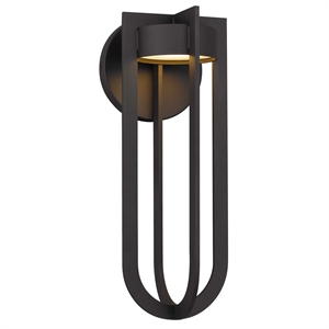 Bowery Hill Modern Aluminum Bronze 20-inch LED Outdoor Wall Light