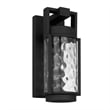 Bowery Hill Modern Aluminum Black 12-inch LED Outdoor Wall Light