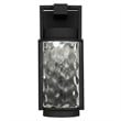 Bowery Hill Modern Aluminum Black 12-inch LED Outdoor Wall Light