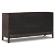 Bowery Hill 6-Piece Counter Height Dining Set of Table, Barstools, & Dining Server