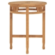 Bowery Hill Solid Teak Wood Durable Garden Dining Set in Natural Teak