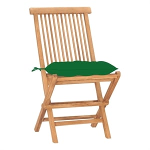 Bowery Hill Standard Patio Dining Set in Teak Wood - Set Of 2