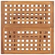 Bowery Hill Fine Sanded Teak HardWood/Polyester Outdoor Dining Set Gray