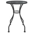 Bowery Hill Contemporary Garden Dining Set in Anthracite/Gray