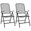 Bowery Hill Contemporary Garden Dining Set in Anthracite/Gray