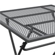 Bowery Hill Contemporary Garden Dining Set in Anthracite/Gray