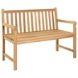 Bowery Hill Smooth Sanded Teak HardWood Standard Garden Dining Set in Brown