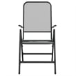 Bowery Hill Contemporary 9 Piece Garden Dining Set in Anthracite