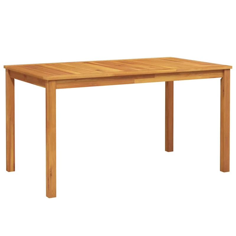 Bowery Hill Contemporary 7 Piece Steel Garden Dining Set in Brown