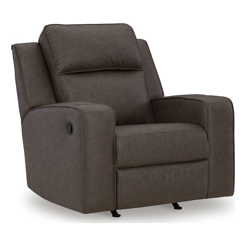 Bowery Hill Brown Reclining Sofa Set with Loveseat and Recliner