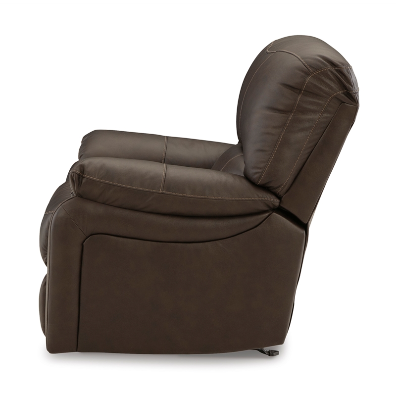 Bowery Hill 3-Piece Dark Brown Reclining Living Room Sofa Set