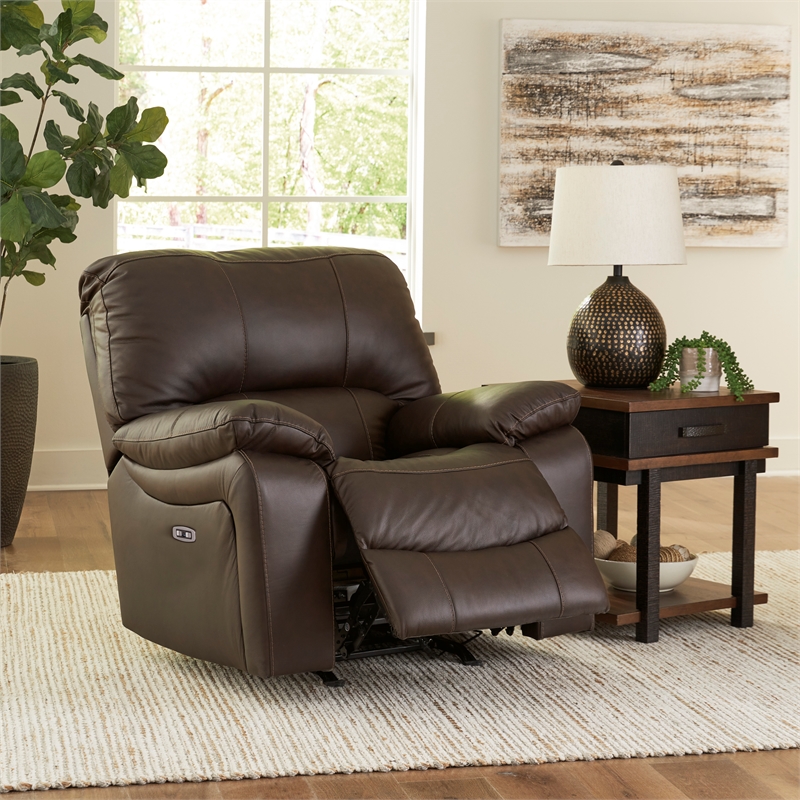 Bowery Hill 3-Piece Dark Brown Reclining Living Room Sofa Set