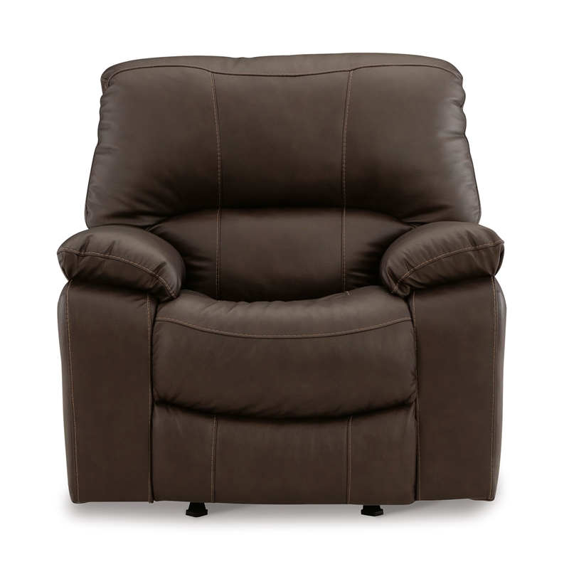Bowery Hill 3-Piece Dark Brown Reclining Living Room Sofa Set