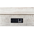 Bowery Hill Modern Farmhouse Office Set in Whitewash Finish