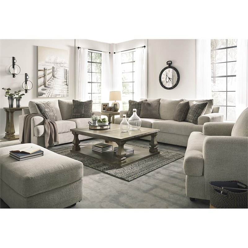 Bowery Hill Living Room Set with Sofa, Loveseat, & Accent Chair