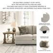 Bowery Hill Living Room Set with Sofa, Loveseat, & Accent Chair