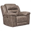 Bowery Hill Living Room Set of Power Reclining Loveseat & Rocker Recliner