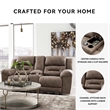 Bowery Hill Living Room Set of Power Reclining Loveseat & Rocker Recliner