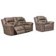Bowery Hill Living Room Set of Power Reclining Loveseat & Rocker Recliner