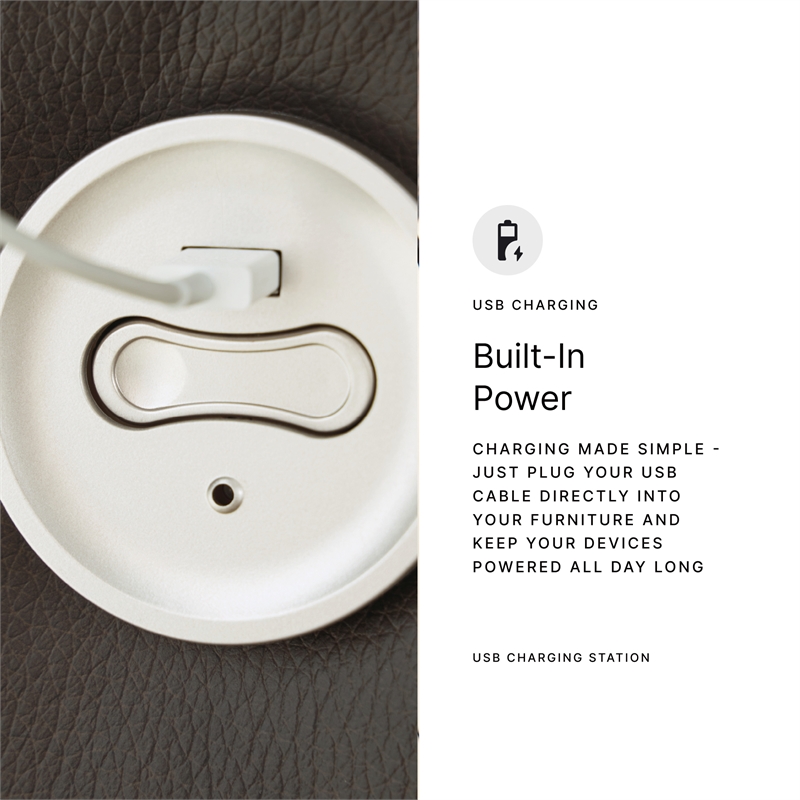 Bowery Hill Power Reclining Sofa and Loveseat Set in Dark Brown Leather