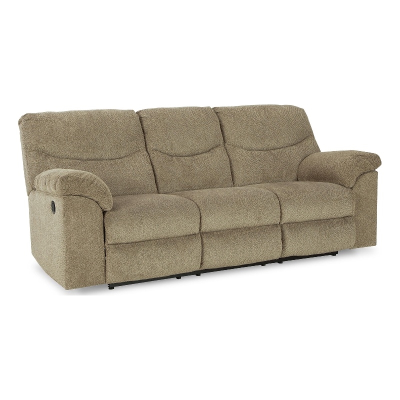 Bowery Hill Reclining Light Brown Sofa and Loveseat Set