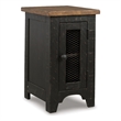 Bowery Hill Coffee Table and 2 End Tables Set in Black & Brown