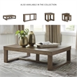 Bowery Hill 2-Piece Living Room Set of Coffee Table & End Table