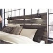Bowery Hill King Headboard & 6-Drawer Dresser in Engineered Wood