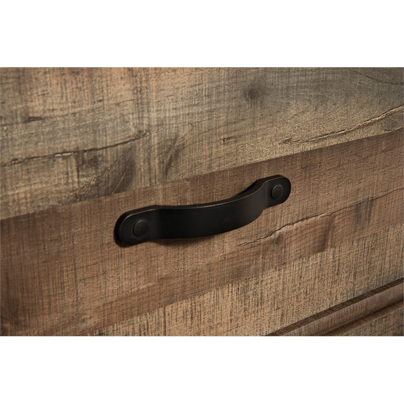 Bowery Hill Bedroom Set of Queen Panel Headboard, Chest, & Dresser