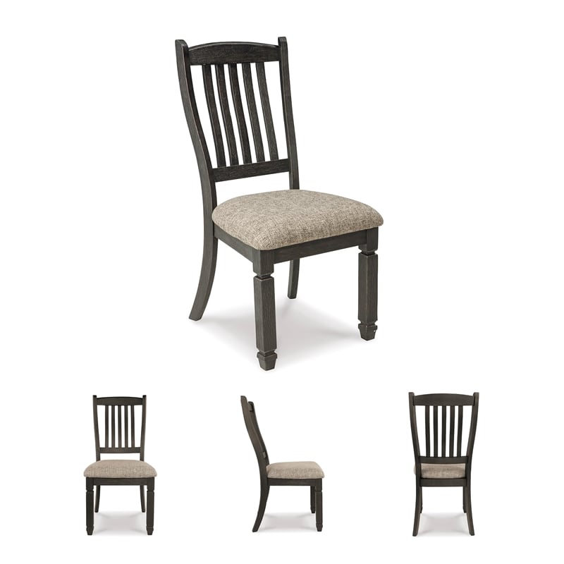 Bowery Hill 3-Piece Farmhouse Dining Set of Storage Table and Chairs