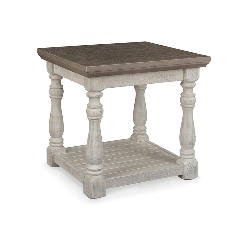 Bowery Hill Rustic Farmhouse Coffee Table and End Tables Set