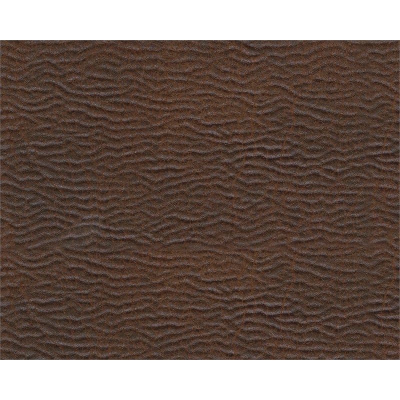 Bowery Hill Reclining Sofa & Loveseat Set in Chocolate Faux Leather