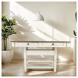 Bowery Hill 7-Piece Counter Height Dining Set of Table & Upholstered Chairs