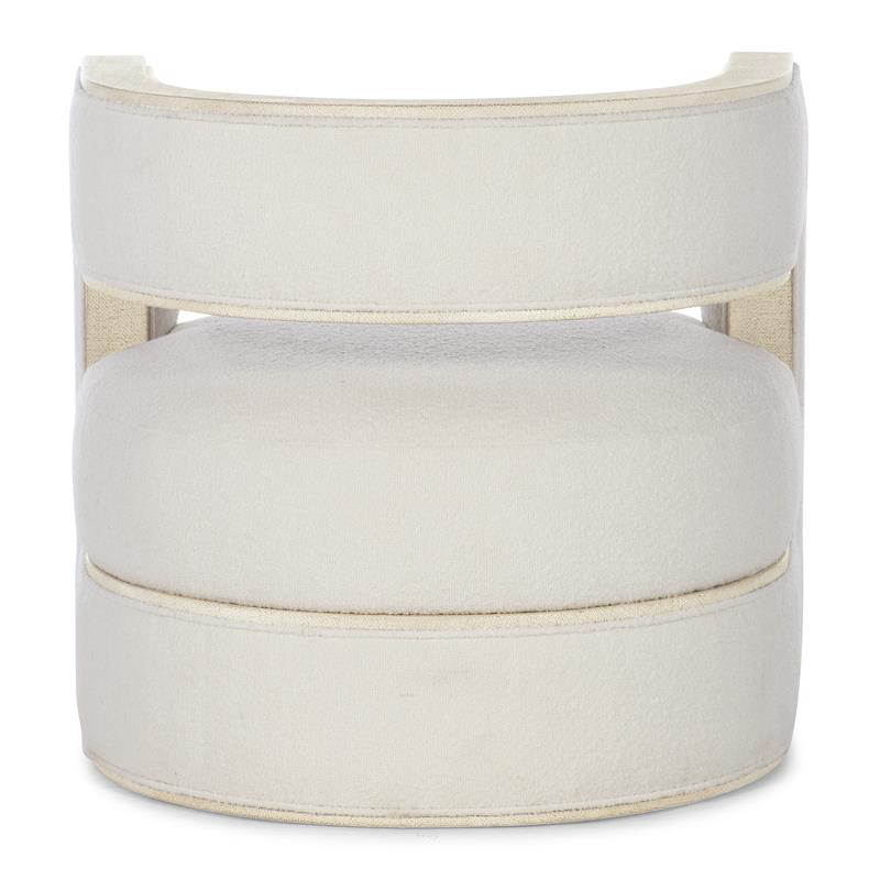 Bowery Hill Set of 2 Accent Chairs in Pebble Beach Fabric