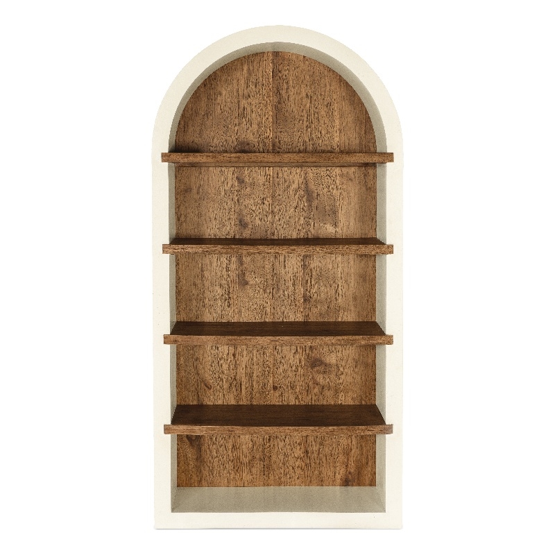 Bowery Hill 3-Piece Set of Etagere Bookcases & Entertainment Console