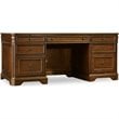 Bowery Hill Office Set of Executive Desk, Lateral Filing Cabinets, & Bookcase