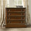 Bowery Hill Office Set of Executive Desk, Lateral Filing Cabinets, & Bookcase