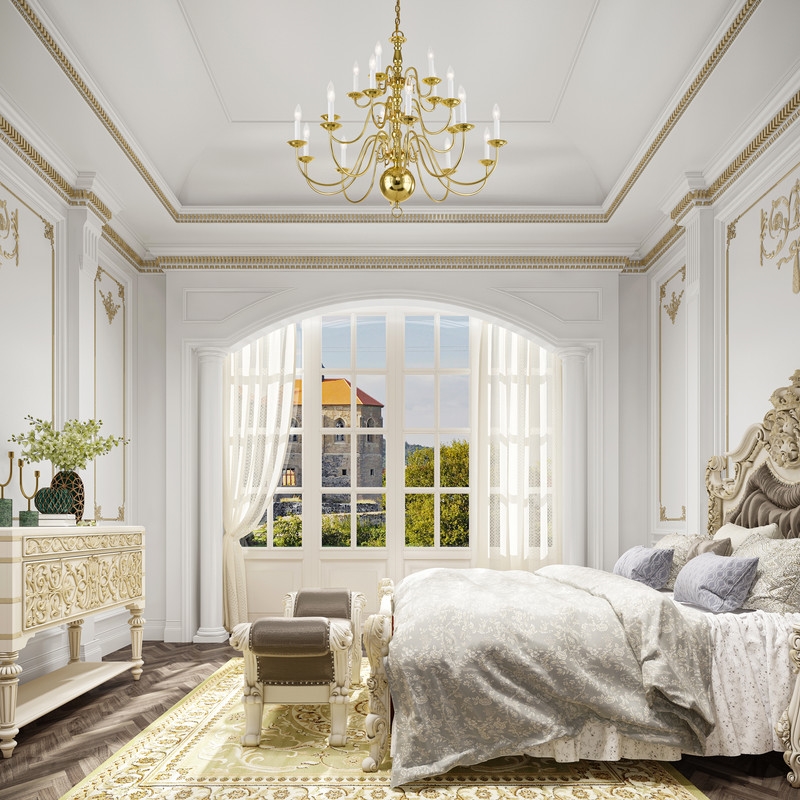 Bowery Hill Contemporary 20-Light Chandelier in Polished Brass