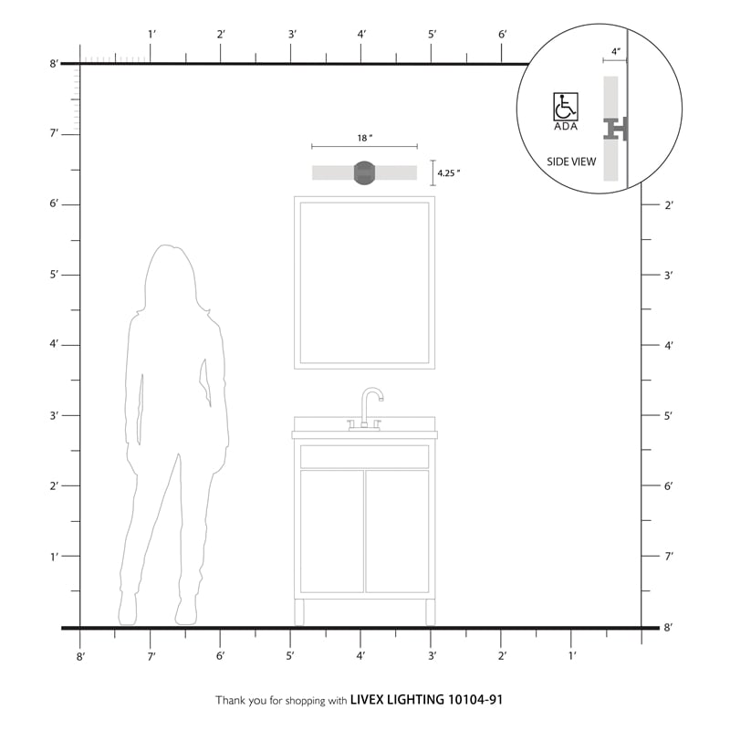 Bowery Hill 2-Light Glass & Metal Bath Light in Brushed Nickel