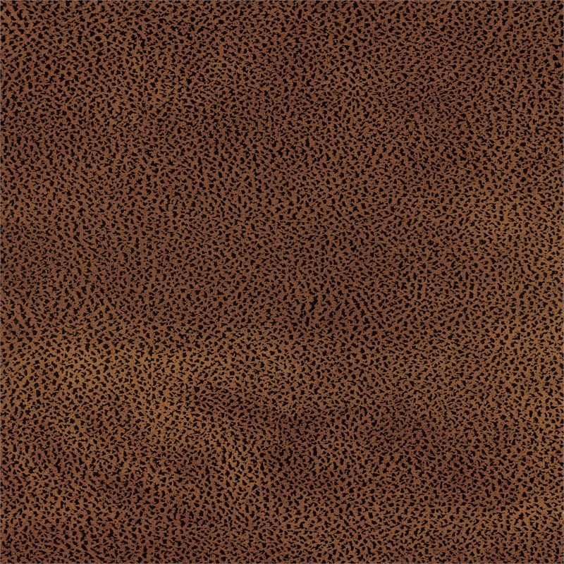 Bowery Hill Rocker Recliner in Tanner Brown Polyester Fabric