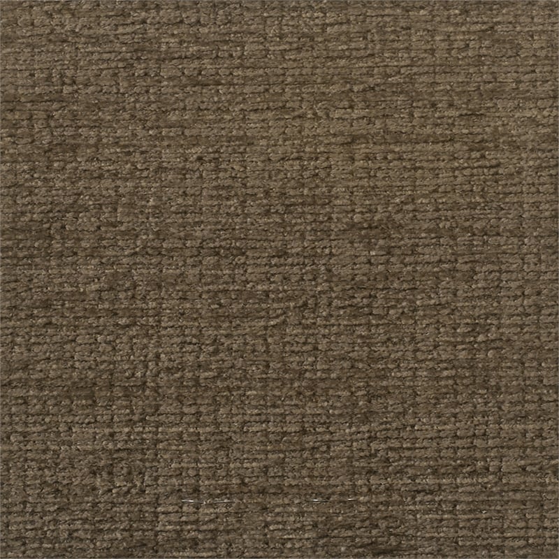 Bowery Hill Power Wall Hugger Recliner in Brown Polyester Fabric