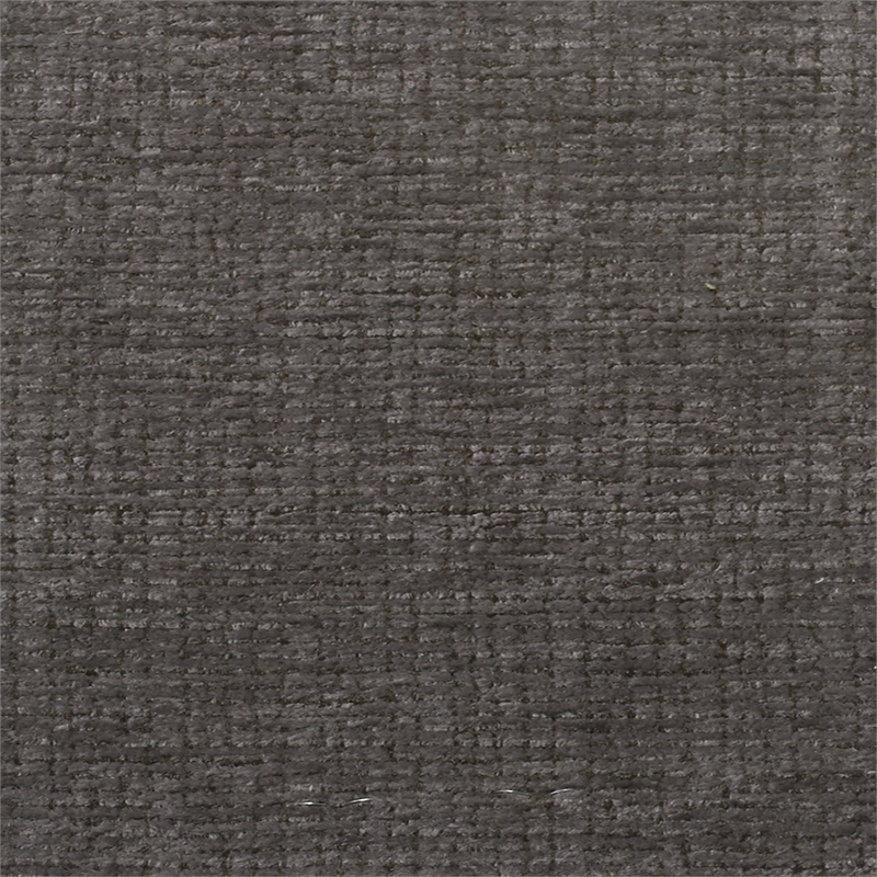 Bowery Hill Traditional Rocker Recliner in Gray Polyester Fabric